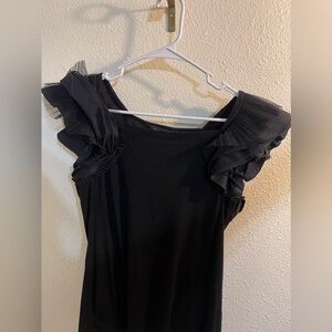 Ruffle Sleeves Blouse